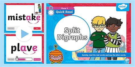 Reading Split Digraph Words – PowerPoint Game – Twinkl.